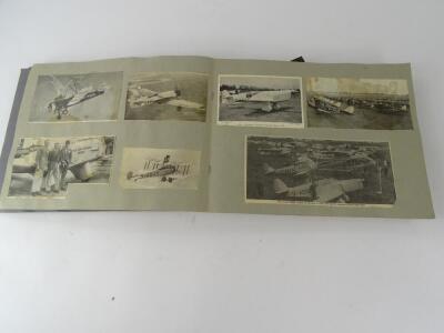 Three albums relating to aviation, one relating to the Blackburn Aircraft Company, containing photographs, cuttings etc and two further albums of cuttings (3) - 15