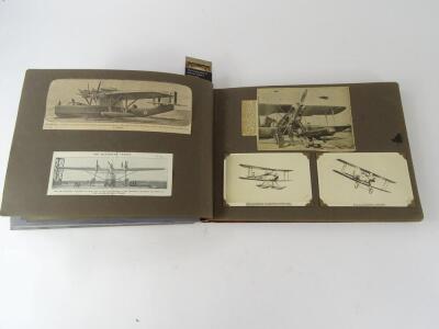 Three albums relating to aviation, one relating to the Blackburn Aircraft Company, containing photographs, cuttings etc and two further albums of cuttings (3) - 23