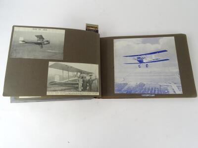 Three albums relating to aviation, one relating to the Blackburn Aircraft Company, containing photographs, cuttings etc and two further albums of cuttings (3) - 26