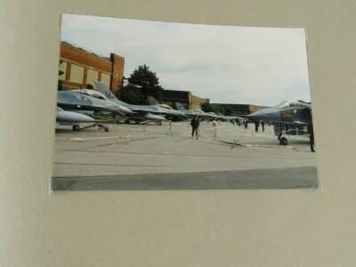 Two books related to the UK Air Tactical Fighter Meet in 1986, a programme and an album of photographs of aircraft. - 2