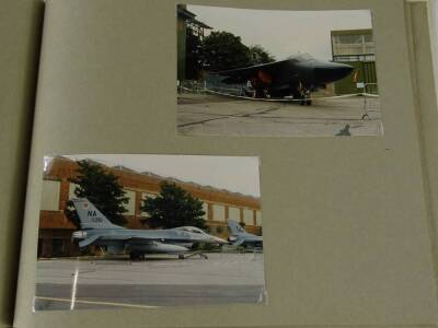 Two books related to the UK Air Tactical Fighter Meet in 1986, a programme and an album of photographs of aircraft. - 13