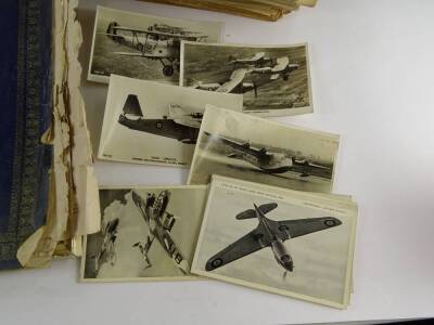 A quantity of aviation and war related ephemera, to include War Illustrated magazine, postcards, framed photographs etc. - 3