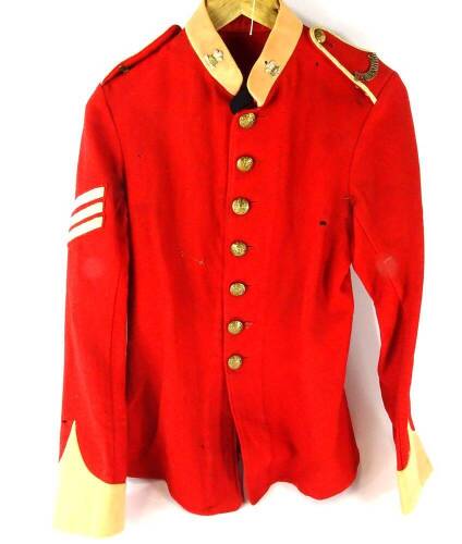 A Yorkshire Regiment sergeant's tunic.