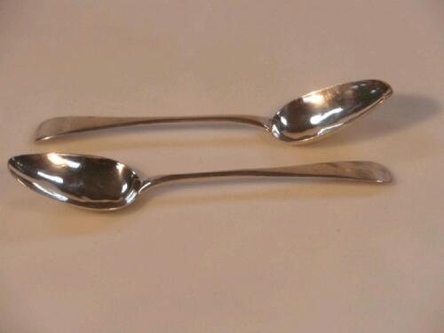 A George III silver Old English tablespoon