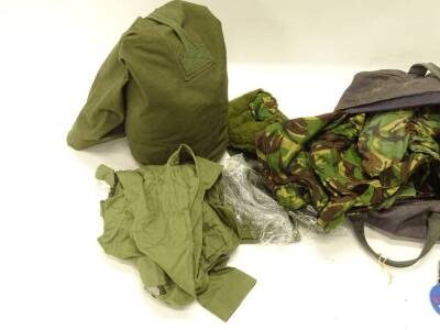 Two kits bags, together with various camouflage clothing, badges, etc. - 3