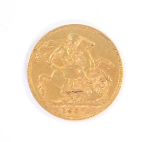 An Edward VII gold sovereign 1907, 8.0g.