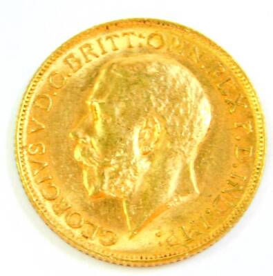 A George V gold sovereign 1911, 8.0g. - 2