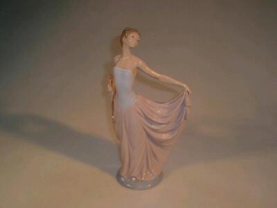 Lladro figure of a young woman in a ball gown