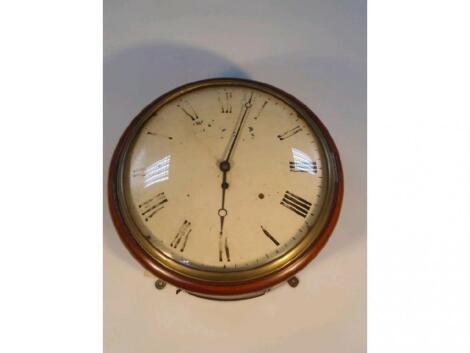 An early 19thC English wall clock