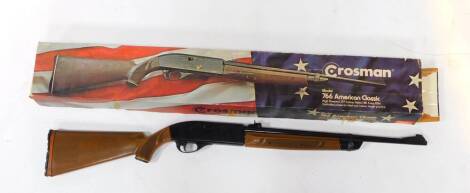 A Crossman model 766 American classic air rifle, boxed.