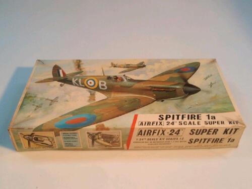 An Airfix Spitfire 1-24 scale Super kit