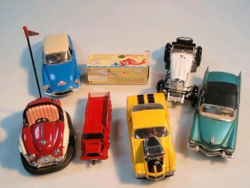 A quantity of die cast vehicles including a Celedo Citroen DS19