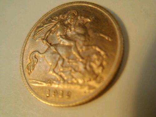 A half sovereign 1912