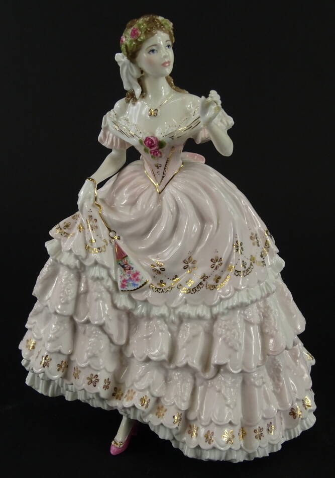 Royal Worcester 1818 The Regency フィギュア 25 cm Royal Worcester