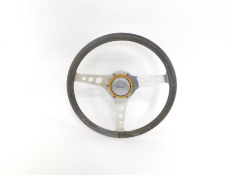 A Ford 1600E Cortina steering wheel, 39cm Dia.