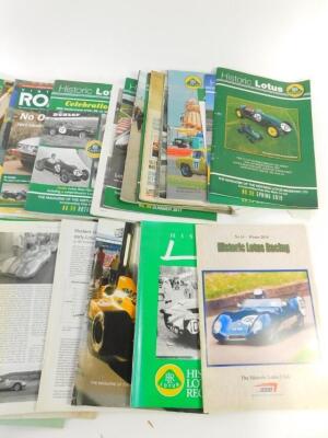 Historic Lotus, The magazine of the Historic Register Ltd, 2002-2017. (qty) - 2