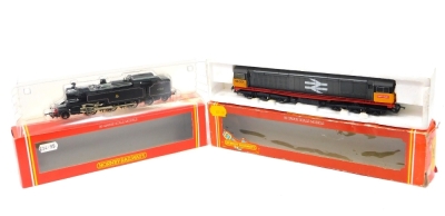 A Hornby OO gauge locomotive, 42363, 2-6-4 Class 4P, R239, together with a Hornby BR Class 58 CO-CO-Diesel, DCC fitted, R256, both boxed. (2)