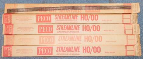 Peco OO/HO guage streamline track SL100. (5 boxes)