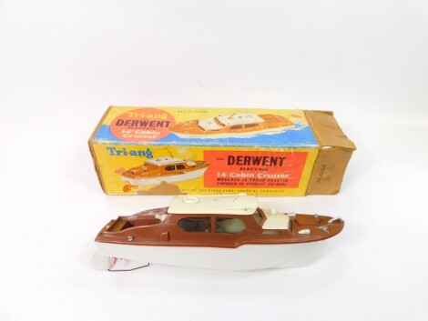 A Triang Derwent electric 14" Cabin Cruiser, 414.S., boxed (A/F)