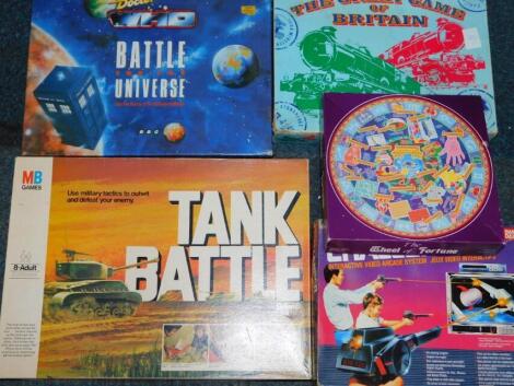 Tactical games, including MB Tank Battle, The Great Game of Britain, Battle for the Universe etc. (a quantity)