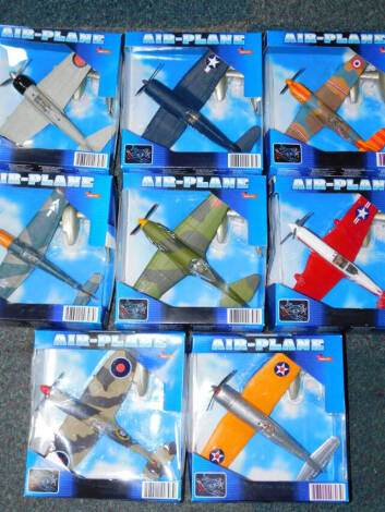 NewRay Air-Plane Hobby aeroplanes, boxed. (8)