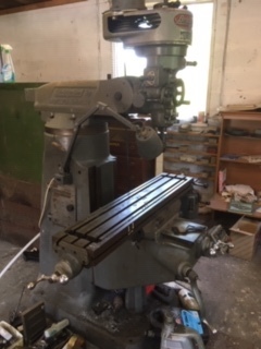 For Sale by Tender. A Bridgeport Turrett vertical Milling Machine, Series 1, Single Phase Conversion, 2HP, with associated cutters, attachments and spares.NB. The machine is in-situ in North Lincolnshire from which it will need to be collected before 5pm