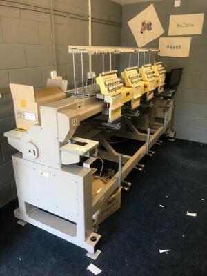 For Sale By Tender - A SWF/B-UK 1204-45 Embroidery MachineOriginally purchased in 2019 for £13,000.00 plus VAT (£15,600 inclusive) Viewing: By Appointment approx 5 minutes drive from The Lincoln Auction Rooms Bids: Please email all bids by 12 noon Sunday - 3