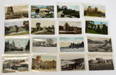 Various postcards, early 20thC black and white and coloured and other scenery to include Wellbeck Abbey, Clumber House From The Bridge, other Nottinghamshire Worksop, Clipston, Wilford Cottages Nottingham coloured printed card, Mansfield Road Sherwood, Ma - 2