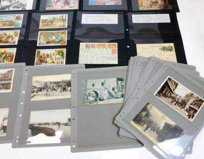 Various postcards, early 20thC, world scenes etc., to include Rabat New Morocco, Marrakesh, Casbah Tadla, various other similar street scenes, etc. (a quantity) - 4