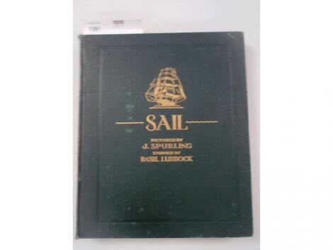 Sail. The Romance of Clipper Ships - Spurling