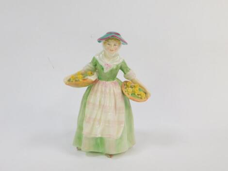 A Royal Doulton figure modelled as Daffy Down Dilly, HN1712.