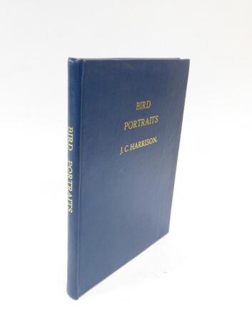 Harrison (John Cyril). Bird Portraits, Introduction by Seton Gordon, 1st edition, published 1949 by Country Life Ltd, bound in blue leather with gilt.