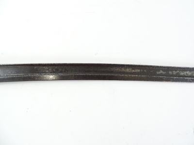 An 1866 French Chassepot bayonet, 70cm L. - 6