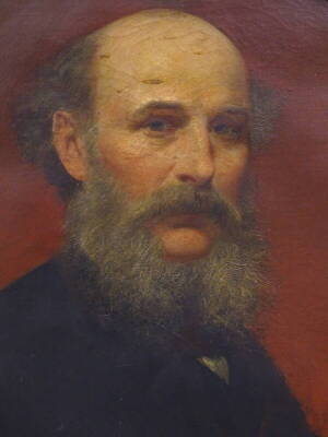 19thC British School. Head and shoulders portrait of a gentleman, William Gush, oil on canvas, 60cm x 50cm.