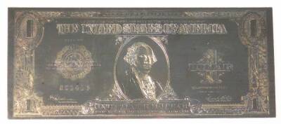 A National Collectors Mint 1991 $1 silver certificate, cased. - 2