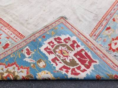 A fine and large antique rug or carpet, possibly Ziegler, 886cm x 348cm. - 3