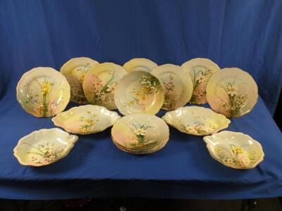 A Royal Worcester dessert service