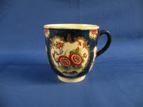 An 18thC Worcester coffee cup