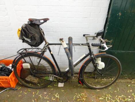 A vintage Raleigh Robin Hood Sports gentleman's touring cycle.