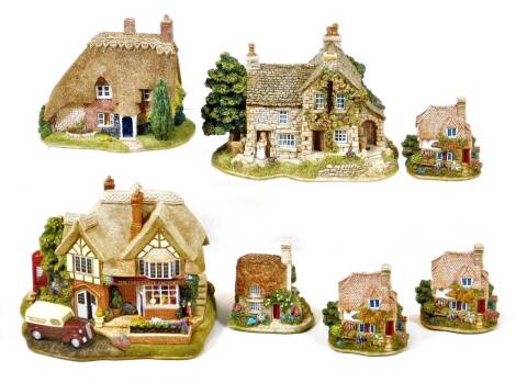 Various Lilliput Lane groups, to include Nest Egg, Nightingale L2130, The Chocolate Factory, etc. (a quantity, boxed with some paperwork)
