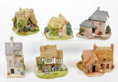 Various Lilliput Lane groups, to include Nursery Cottage 004, Blue Boar 008, The Thornery L2168, Grandma Batty's Tearooms 774, etc. (6, boxed with some paperwork) - 2