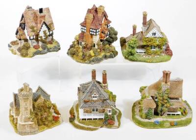 Various Lilliput Lane groups, to include Tanglewood Lodge 076, Beacon Heights, etc. (6, boxed with some paperwork) - 2