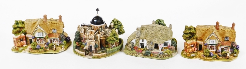 Various Lilliput Lane groups, comprising Sweets and Treats L2315