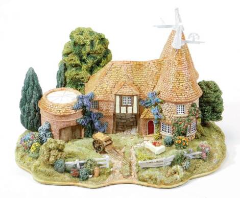 A Lilliput Lane group, Harvest Home L2102 limited edition 0021 (boxed with some paperwork)