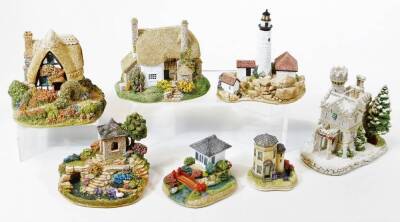 Various Lilliput Lane groups, to include Queen Alexandra's Nest L2281, Summer Haze, Safe Harbour limited edition No. 1003, Eamont Lodge,etc. (6, boxed with some paperwork)