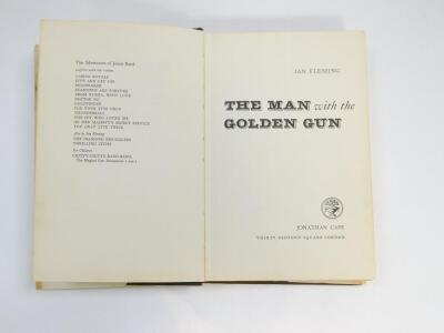 Ian Fleming. The Man With The Golden Gun, first edition with dust wrapper, published by Glidrose Productions Ltd, for Jonathan Cape, 1965. - 2