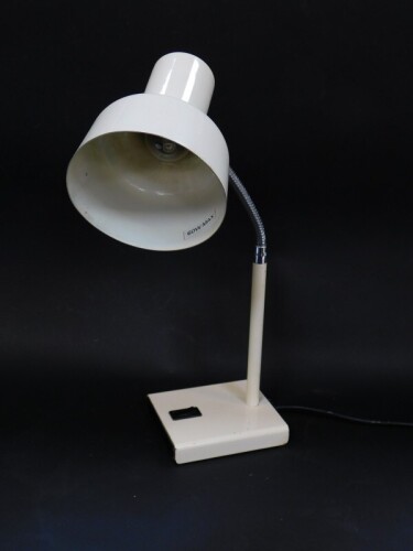 An angle poise cream desk lamp, Model 99.