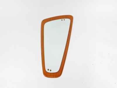 A G-Plan 1960's wall mirror, 76cm high, 33cm wide.