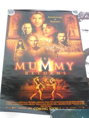 Four film posters, comprising Star Wars Special Edition, Gladiator, The Fast and The Furious, and The Mummy Returns. - 2