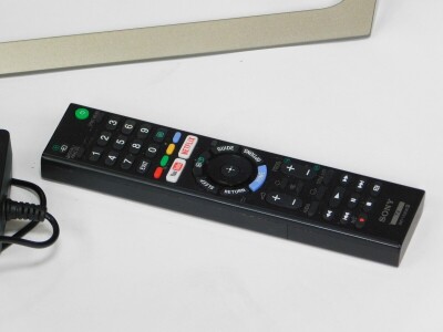 A Sony Bravia 40 inch coloured television, Model no. KDL-40WE663, with remote. - 3